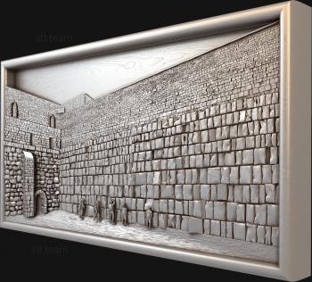 3D model Stone wall (STL)