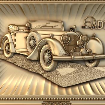 3D model Vintage car (STL)