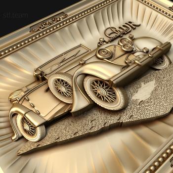 3D model Vintage car (STL)