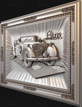 3D model Vintage car (STL)