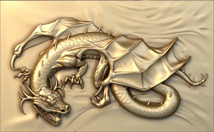Панно художественные Китайский дракон