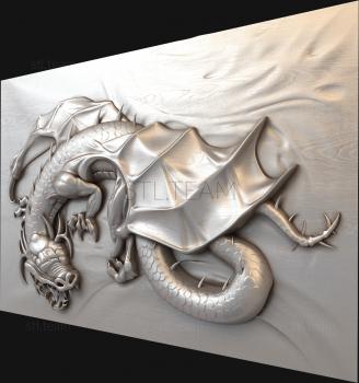 3D model Chinese dragon (STL)