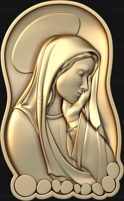 3D model Saints profile (STL)