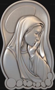 3D model Saints profile (STL)