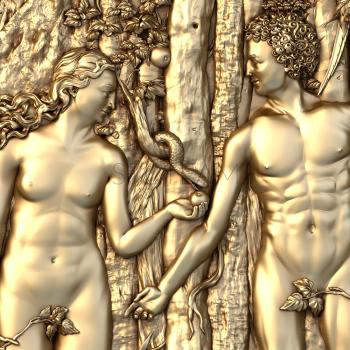 3D модель Адам и ева (STL)