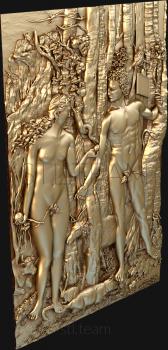 3D model Adam and eve (STL)