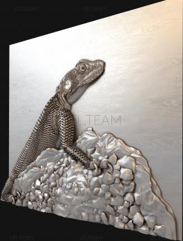 3D model Monitor lizard (STL)