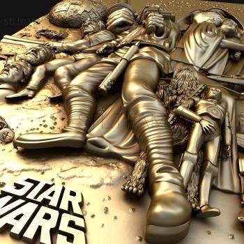 3D model Star wars (STL)