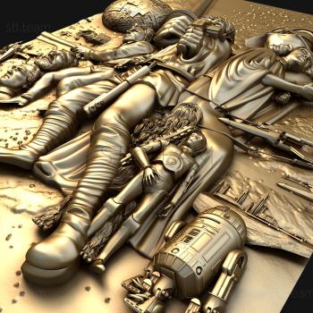3D модель Звездные войны (STL)