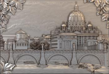 3D модель Храм у моста (STL)