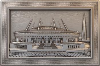 3D model Indoor stadium (STL)