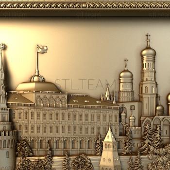 3D model Moscow (STL)