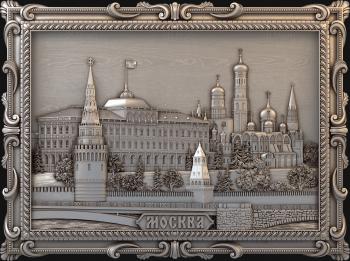 3D модель Москва (STL)