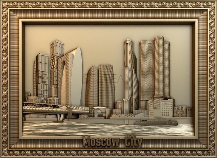 Панно художественные Moscow city