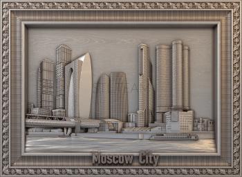 3D модель Москва сити (STL)