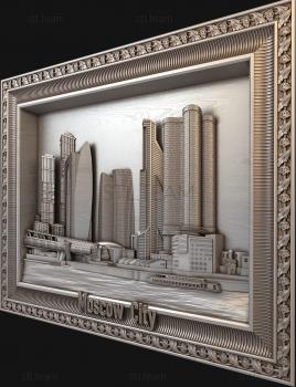 3D model Moscow city (STL)