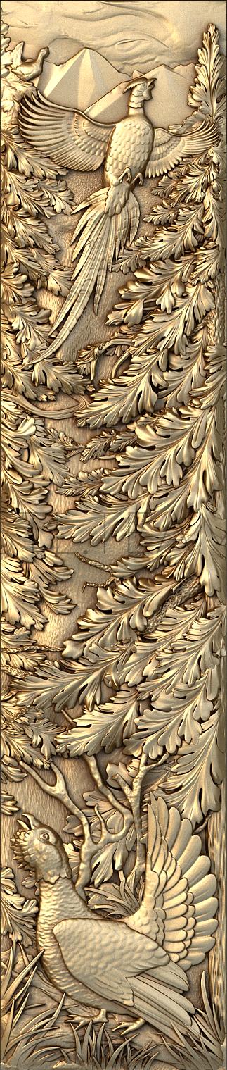 3D модель Лесные птицы (STL)