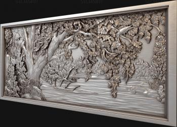 3D model Willow over water (STL)