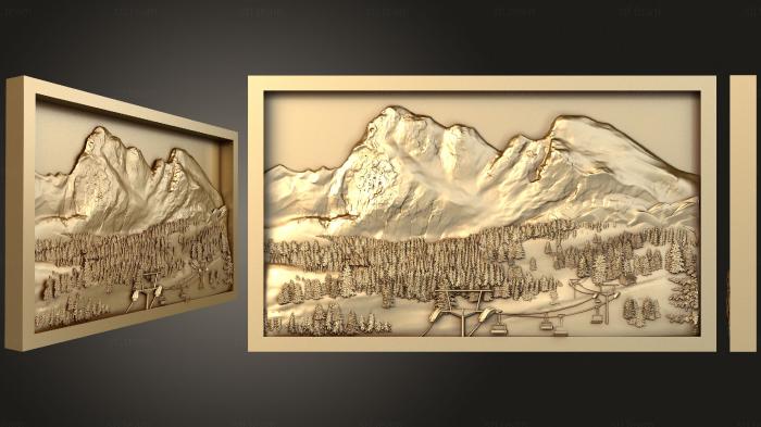 3D model Alps (STL)
