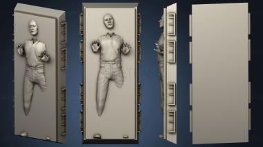 3D model Han solo in carbonite (STL)