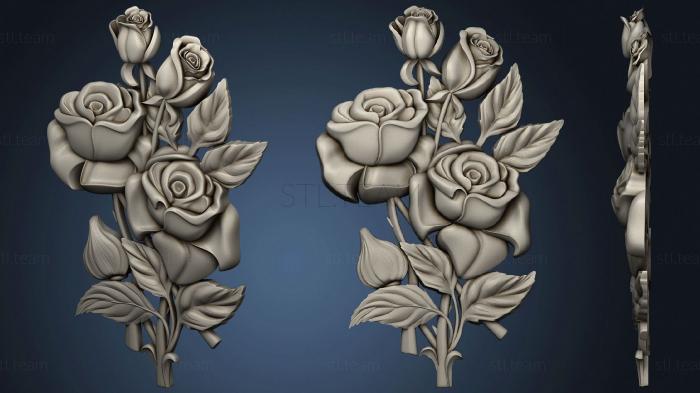 3D model Bouquet Of Roses (STL)
