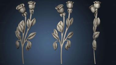 3D model Bouquet of roses in buds (STL)