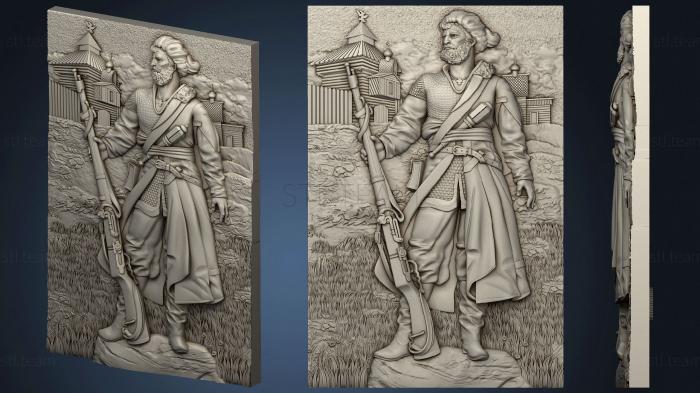 3D model Pokhabov panel with a tower (STL)