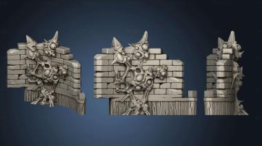 3D model Wall Curve (STL)