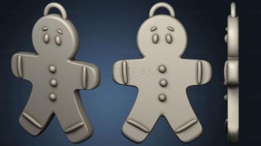 3D model Xmas Baubles the Little Ones Cookie (STL)