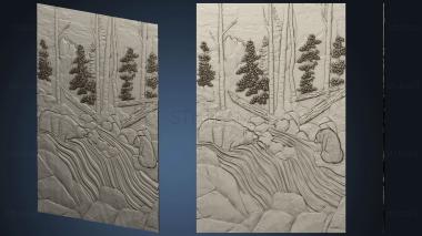 3D model Facades of Teddy Bear doors in the forest (STL)