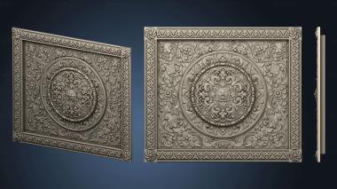 3D model Carved panel (STL)