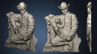 3D model Monument to the Afghans (STL)