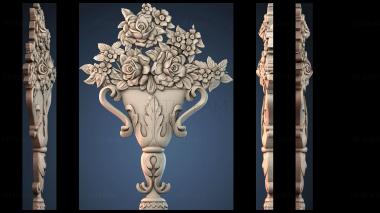 3D модель Цветочная ваза (STL)