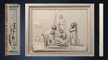 3D model Painting of Jesus Christ (STL)