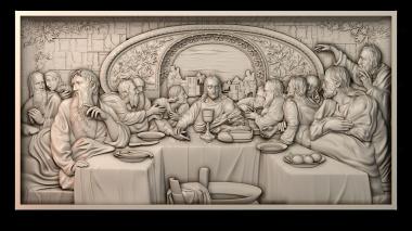 3D model The Last Supper (STL)