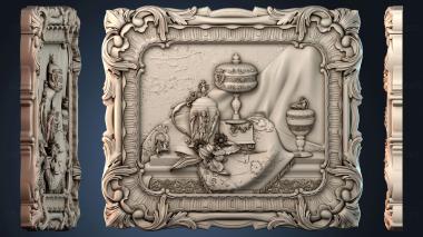 3D model Still life painting (STL)