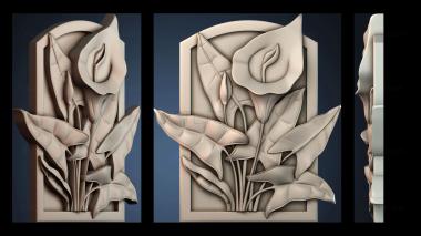 3D модель Цветочная живопись (STL)