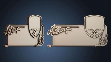 3D model Address sign (STL)