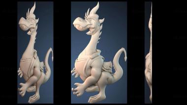 3D model Little dragon (STL)