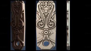 3D model Gauldur amulet (STL)