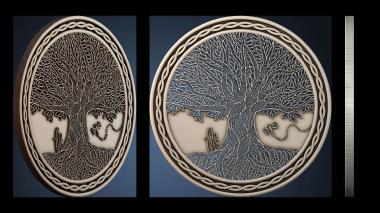 3D модель Кельтское древо жизни (STL)