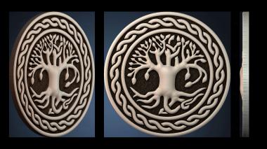 3D модель Кельтское древо жизни (STL)