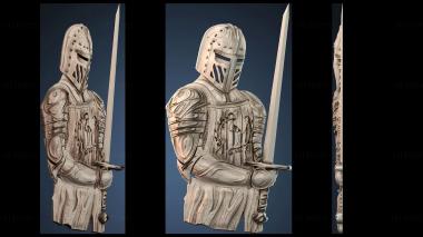 3D модель Рыцарь (STL)