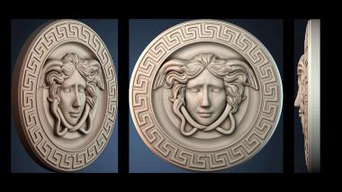 3D модель Узор человеческого лица (STL)