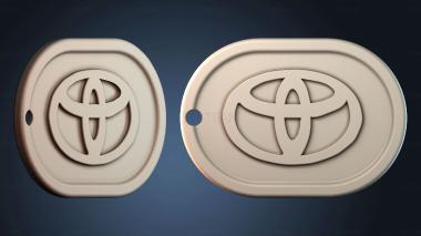 3D модель Автомобильный брелок (STL)