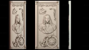 3D модель Нарды Джек Воробей (STL)