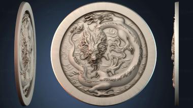 3D модель Картина дракона (STL)