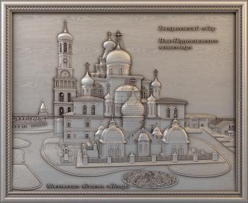 3D model Resurrection Cathedral, 3d model of a panel in stl format (STL)