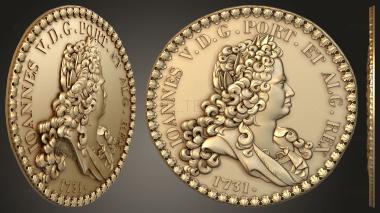 3D model Ancient coin (STL)