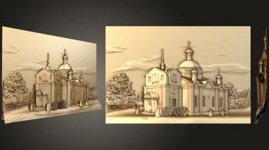 3D model Church (STL)